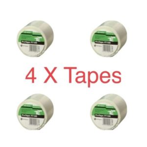 4 X British Gypsum Thistle FT100 Self Adhesive Mesh Tape  FT100 45m x 100mm