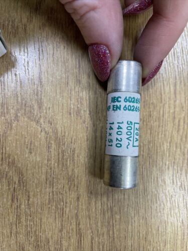 10 qty Legrand Cartridge Fuses 20 amp - Image 3