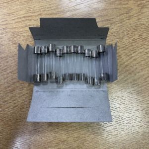 10x Slow Blow 800mal Glass Fuses