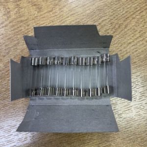 10x Slow Blow 315mal Glass Fuses