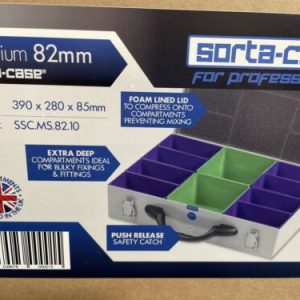 Compartment System Case Metal Storage Screw Organiser Tool Box Suit Fixings