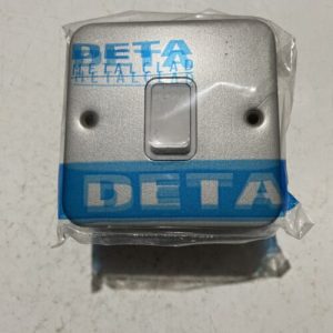 Deta Metal Clad Switch With Back Box