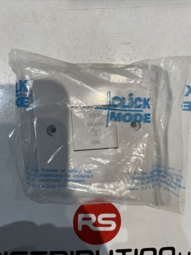 Click 1 Gang 3 Pole Fan Isolator Switch CMA020