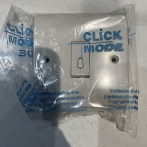 Scolmore Click Mode 10A 1 Gang 1 Way Retractive Switch Marked Bell White