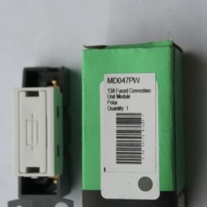 Scolmore Click Minigrid MD047PW 13A Fused Connection Unit Module Polar White