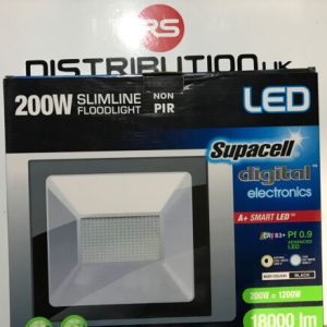 200w LED Floodlight Non PIR Security Flood Lights Outdoor Garden