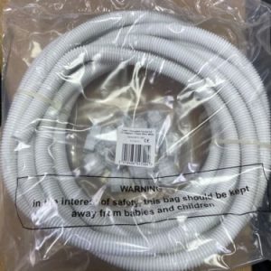 20mm FLEXIBLE CONDUIT CONTRACTOR PACK COPEX 10 MTR WITH 10 GLANDS White