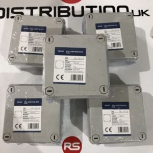 5 X Weather Proof IP56 Junction Boxes 100 X 100