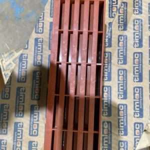 2 X Terracotta Timloc Plastic Airbrick 215 x 69 x 60mm (WxHxD)