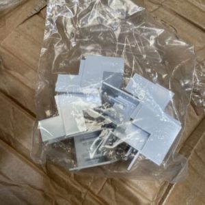 10 x D-Line 25 x 16mm Trunking Clip-on Internal Bend White