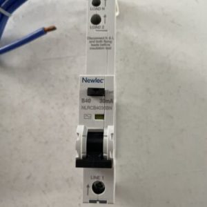 Newlec 40a Single Pole RCBO