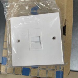 Deta V1353 1 Gang Secondary Telephone Outlet Box Of 10