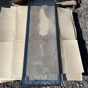 1255mm X 429mm Glass Window