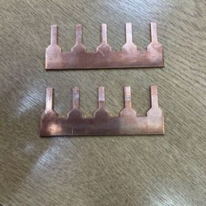 5 WAY CONSUMER UNIT COPPER BUS BAR WAY POLE