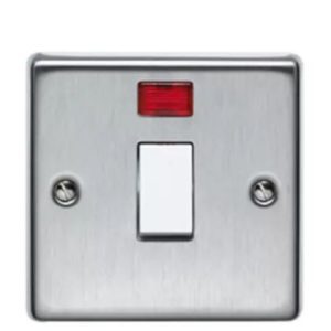 Volex VX1060SS Switch 1G DP 20A with Neon