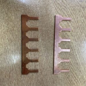 6 WAY CONSUMER UNIT COPPER BUS BAR WAY POLE