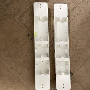 2 x scolmore  Studbox All-in-One Polycarbonate Back Box 1G 2G Socket Box