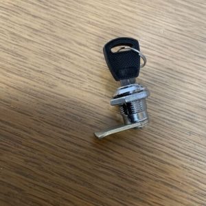 2 X Newlec Metal Consumer Unit Barrel Lock