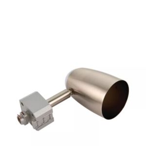 Saxby 42316 Monte Track Spotlight Head, satin chrome & chrome plate