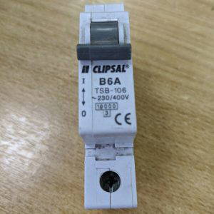 Clipsal B6A TSB-106 239/400V USED CIRCUIT BREAKER