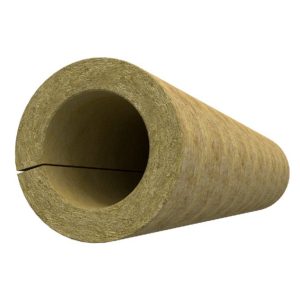 Rockwool Fire Tube 1m Long 40mm Thick 127 Mm Diameter