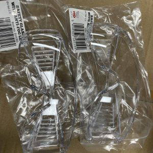 2 Pairs Of Safety Glasses With Anti Fog Lens Work