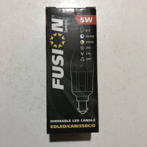 Fusion 5w B15 dimmable Led candle