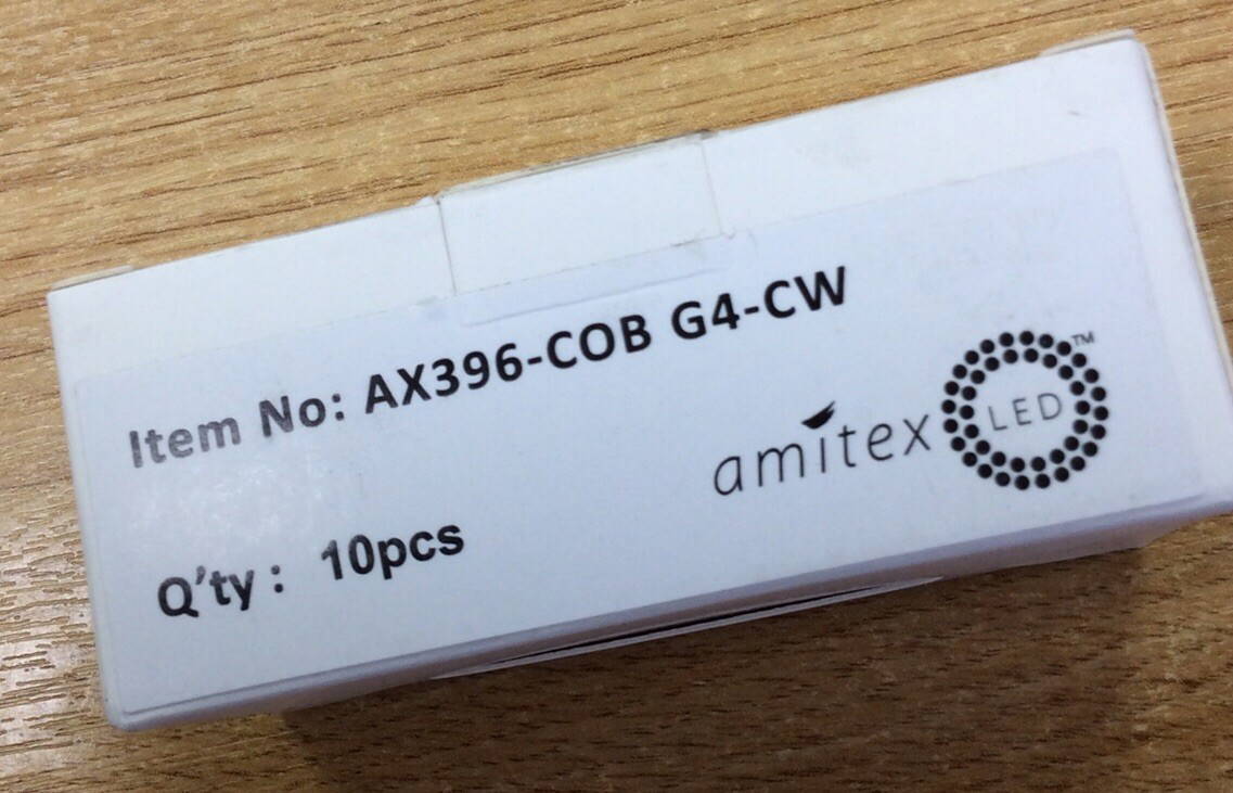 LED Capsule 12v 1.5w G4 6000K Amitex AX396 Cool White 2 Packs Of 10 - Image 6