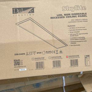 5 X Deluce Skylite Led Non Dimmable Recessed Ceiling Panel Warm White