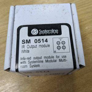 Systemline SM0514 IR Output Module White