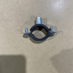 35mm RUBBER LINED ANTI VIBRATION PIPE JUBILEE FIXING CLIPS X5