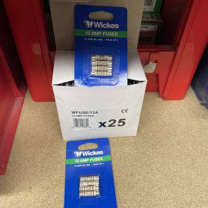 100x  13A Domestic Fuses Plug Top Household Mains 13amp Cartridge Fuse UK-New