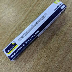 Newlec Lighting Linear Halogen K1 500W 110V (114MM) BOXED Bulb Lamp