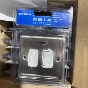Deta 13a Fused Switch Spur With Neon 1914SC Box Of 5
