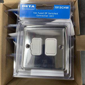 Deta 13a Switched Fused Spur Box Of 5 1913CH