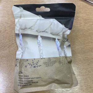 2 X 24 Gutter Hooks B & Q Christmas , Solar Lights