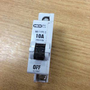 MEM M9 TypeC 10A 240/415V 101MC Single Pole Switch
