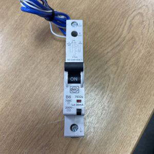 MK B6 RCBO Breaker