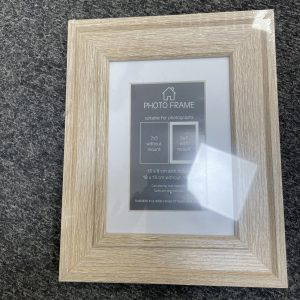 18 x 13cm Photo Frame Wooden White Oak ( 7 X 5 Inch )