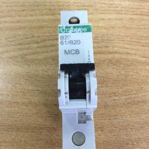 Crabtree B20 61/B20 MCB BSEN 60898 USED