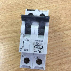 MEM 100A ADSN100R 240V 50Hz BSEN60947-3 RCB USED