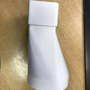 Flat Rectangular Kitchen Ducting 110x54 Extractor Fan Heat Recovery Ventilation