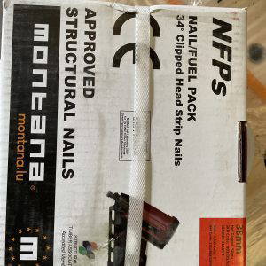 38mm Clipped Head Strip Nails Hot Dripped