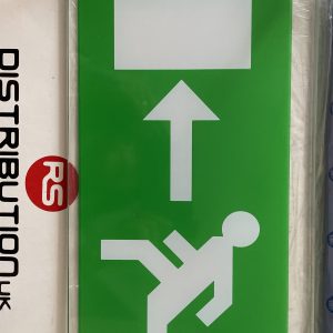 Left/right Sign For Recessed Emergency Fitting