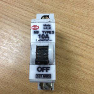 MEM M9 Type 3 10A 240V/415V 101MB3 Used