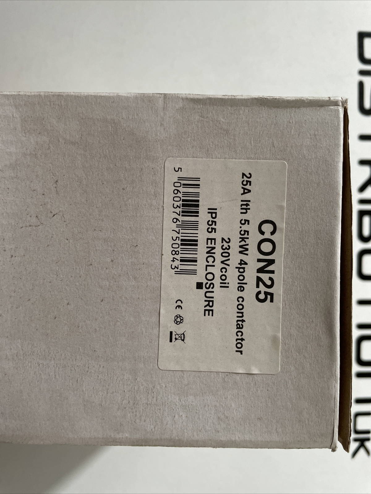 25a 5.5kw 4pole Contractor IP55 Enclosure - Image 4