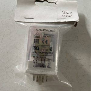 8 PIN INDUSTRIAL RELAY, 10A, 3PCO 230V, COIL RESISTANCE 16.1KOHM, CO FOR RELPOL