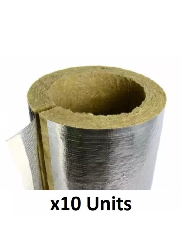 Rs Components Insulation Rockwool Rocklap 1m Foil Pipe Insulation Lagging 27mm X 1000mm Quantity ...