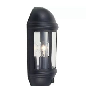 Ansell Garden Latina Half Lantern 42W Photocell Black IP65 ALHL/PC/BL  NEW