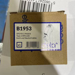 Deta B1953 Surge Protection Kit 1 Module Type 2 With Earth And Neutral
